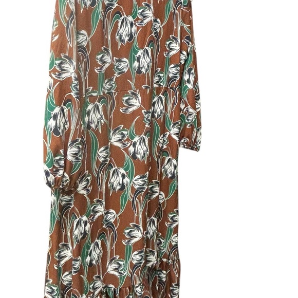 Nasty Girl Floral Brown Dress - Picture 3 of 6